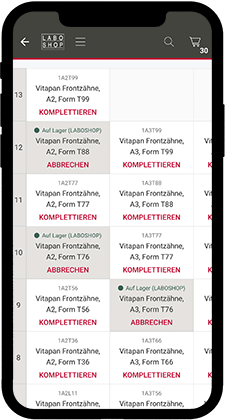 Zeitsparende und zuverlässige Zahnlagerpflege